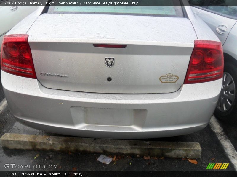 Bright Silver Metallic / Dark Slate Gray/Light Slate Gray 2007 Dodge Charger