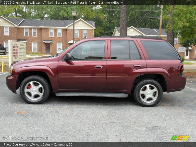 Bordeaux Red Metallic / Light Cashmere/Ebony 2006 Chevrolet TrailBlazer LT 4x4
