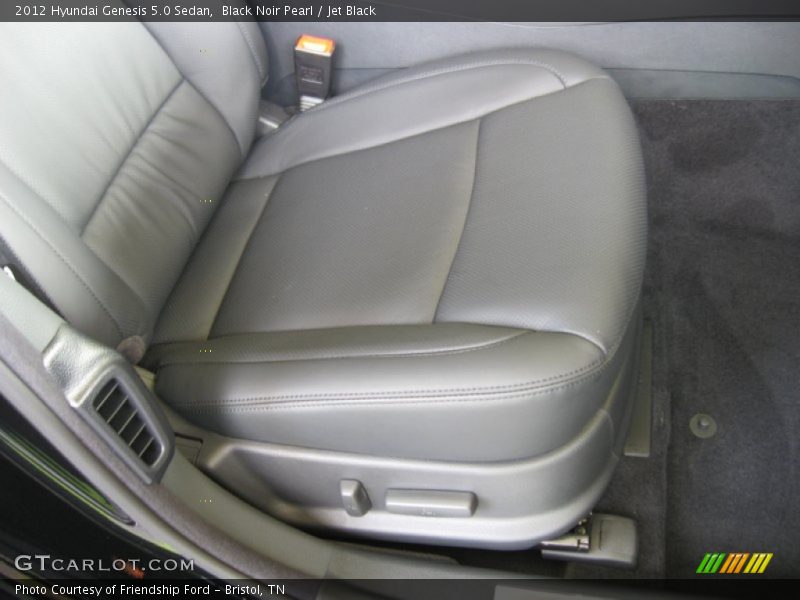 Black Noir Pearl / Jet Black 2012 Hyundai Genesis 5.0 Sedan
