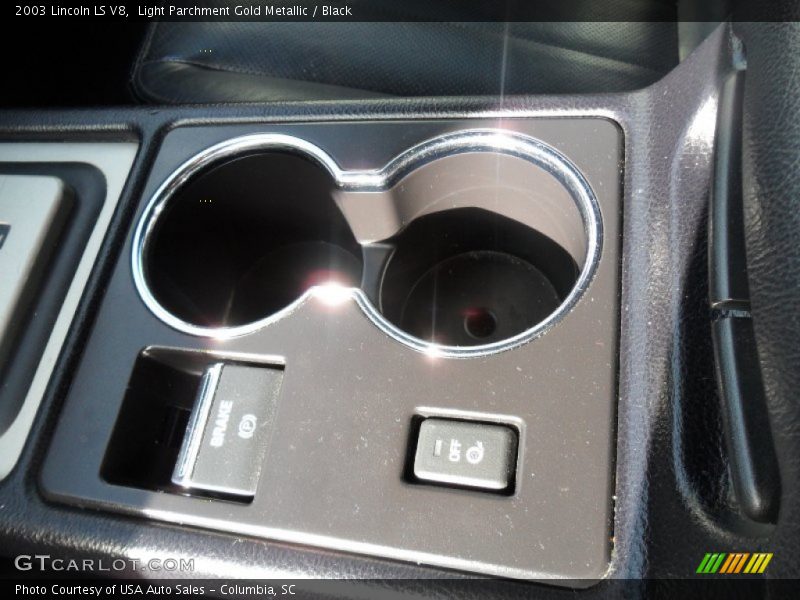 Light Parchment Gold Metallic / Black 2003 Lincoln LS V8