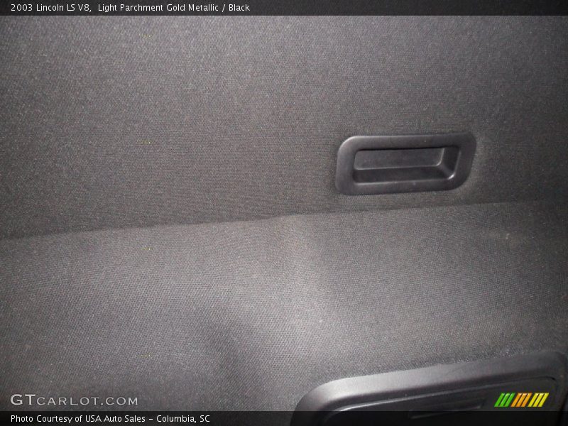 Light Parchment Gold Metallic / Black 2003 Lincoln LS V8