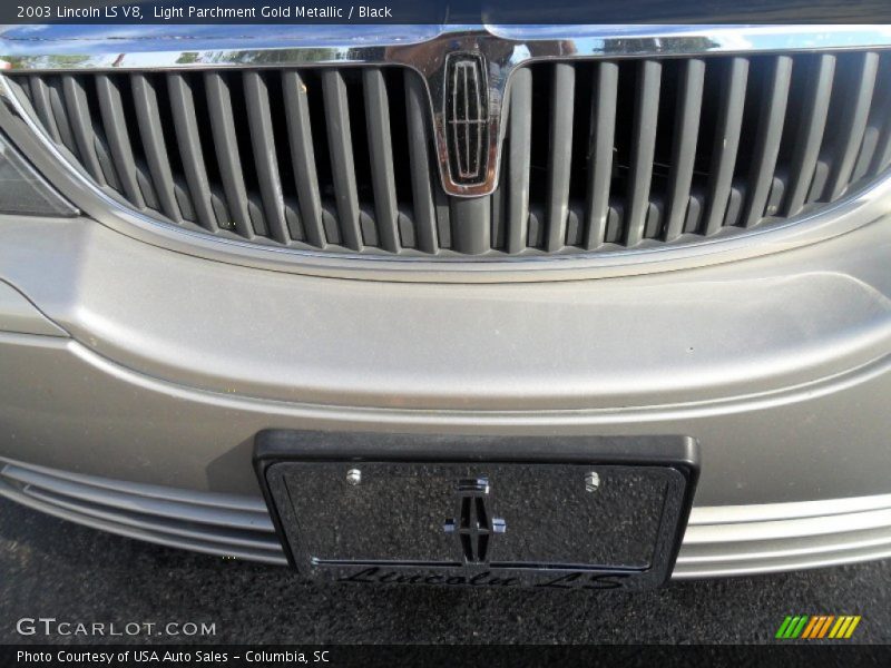 Light Parchment Gold Metallic / Black 2003 Lincoln LS V8