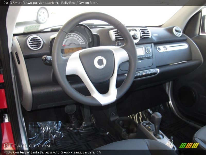 Dashboard of 2013 fortwo passion cabriolet