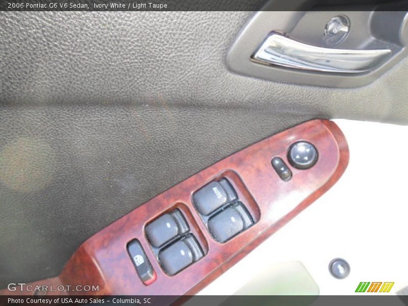 Ivory White / Light Taupe 2006 Pontiac G6 V6 Sedan