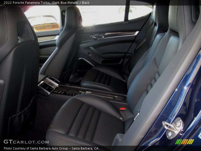 Dark Blue Metallic / Black 2012 Porsche Panamera Turbo