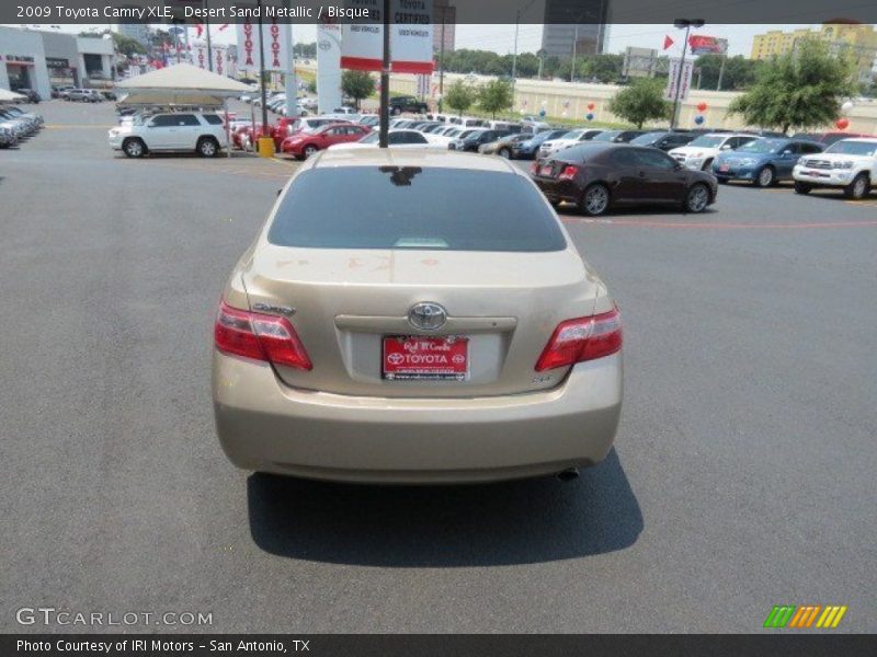 Desert Sand Metallic / Bisque 2009 Toyota Camry XLE