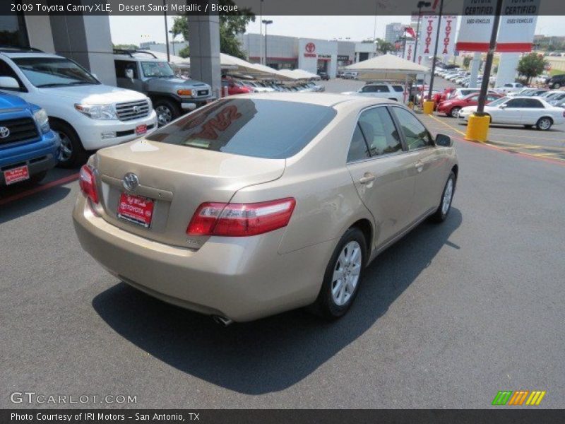 Desert Sand Metallic / Bisque 2009 Toyota Camry XLE
