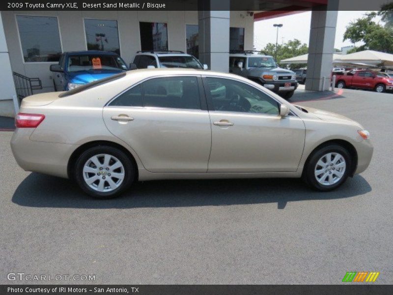 Desert Sand Metallic / Bisque 2009 Toyota Camry XLE