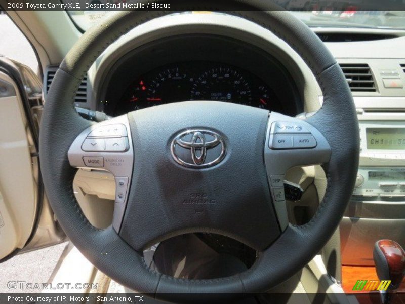Desert Sand Metallic / Bisque 2009 Toyota Camry XLE