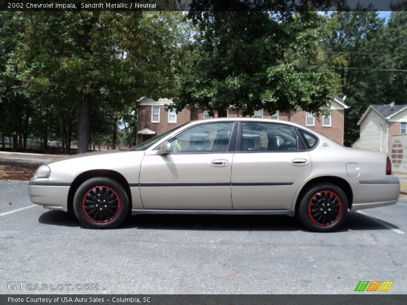 Sandrift Metallic / Neutral 2002 Chevrolet Impala
