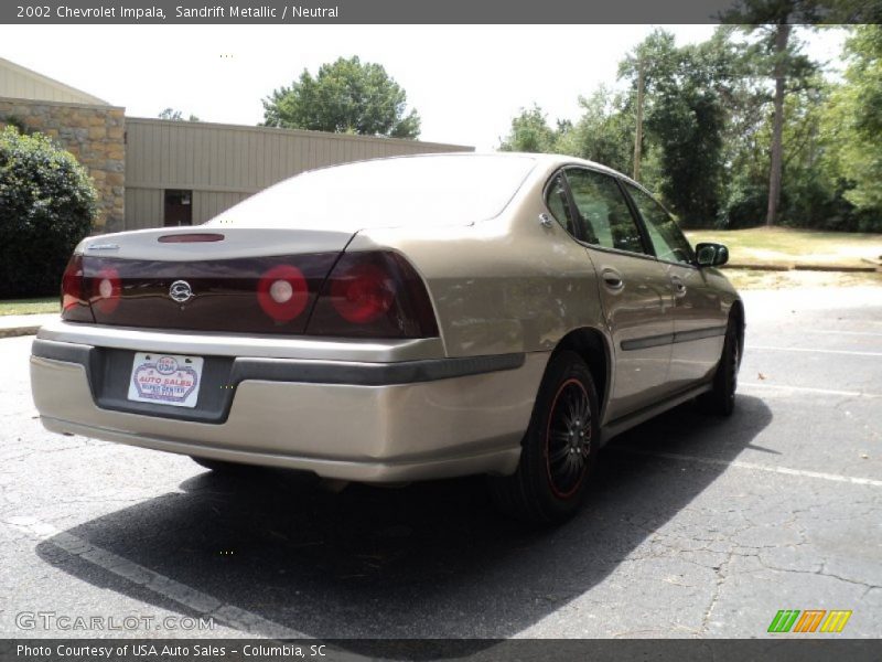 Sandrift Metallic / Neutral 2002 Chevrolet Impala