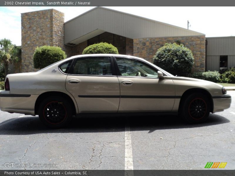 Sandrift Metallic / Neutral 2002 Chevrolet Impala