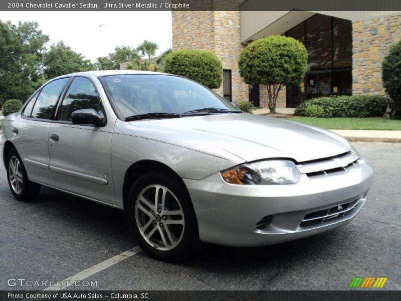 Ultra Silver Metallic / Graphite 2004 Chevrolet Cavalier Sedan