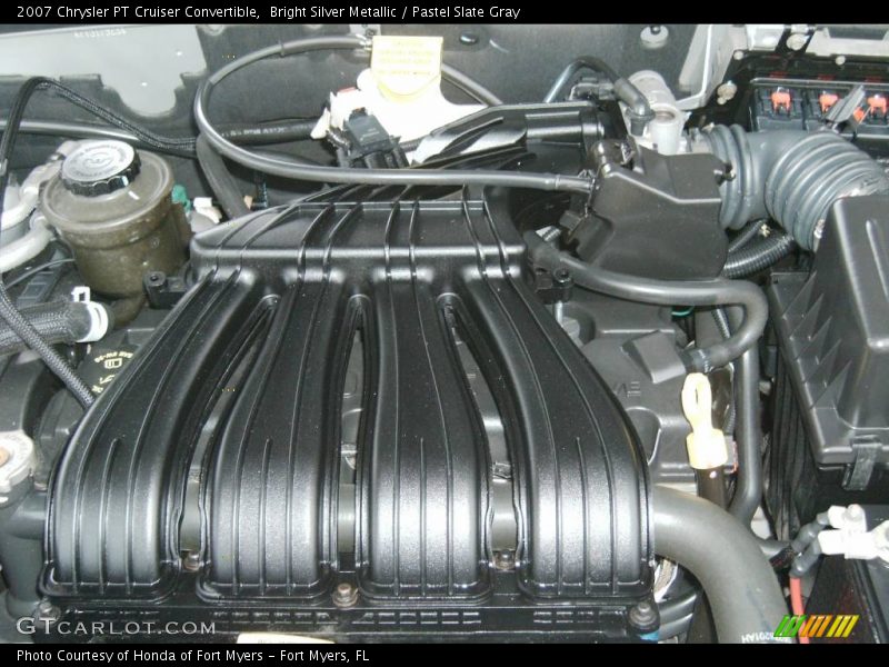Bright Silver Metallic / Pastel Slate Gray 2007 Chrysler PT Cruiser Convertible