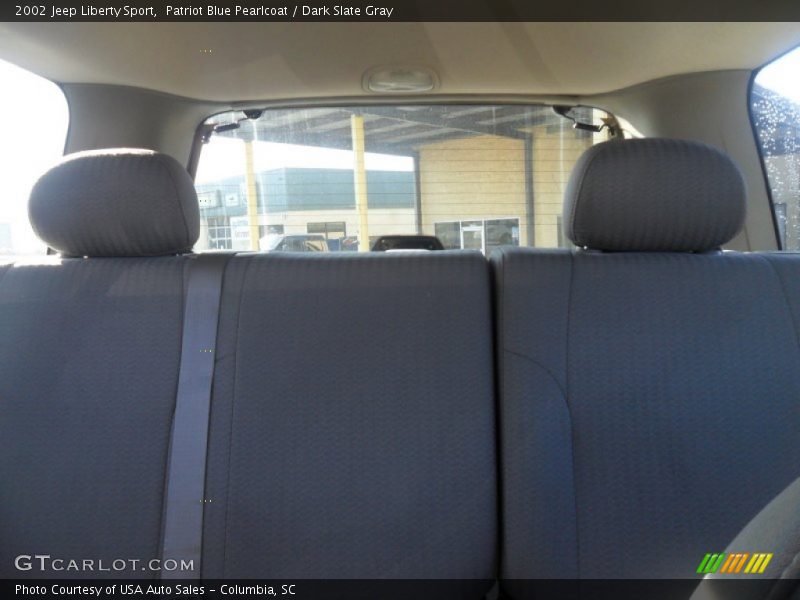 Patriot Blue Pearlcoat / Dark Slate Gray 2002 Jeep Liberty Sport