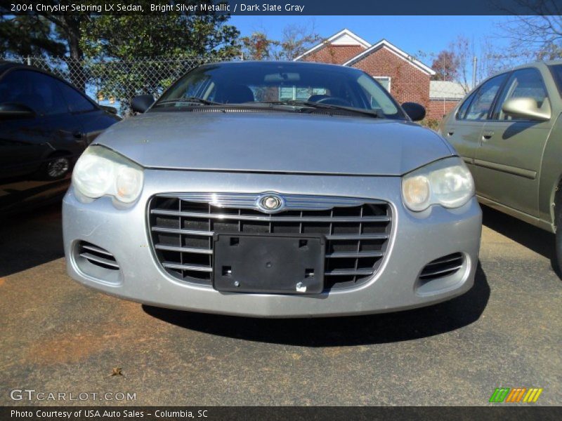 Bright Silver Metallic / Dark Slate Gray 2004 Chrysler Sebring LX Sedan