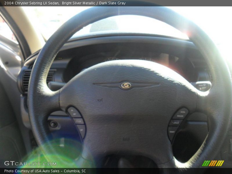Bright Silver Metallic / Dark Slate Gray 2004 Chrysler Sebring LX Sedan