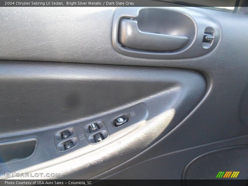 Bright Silver Metallic / Dark Slate Gray 2004 Chrysler Sebring LX Sedan