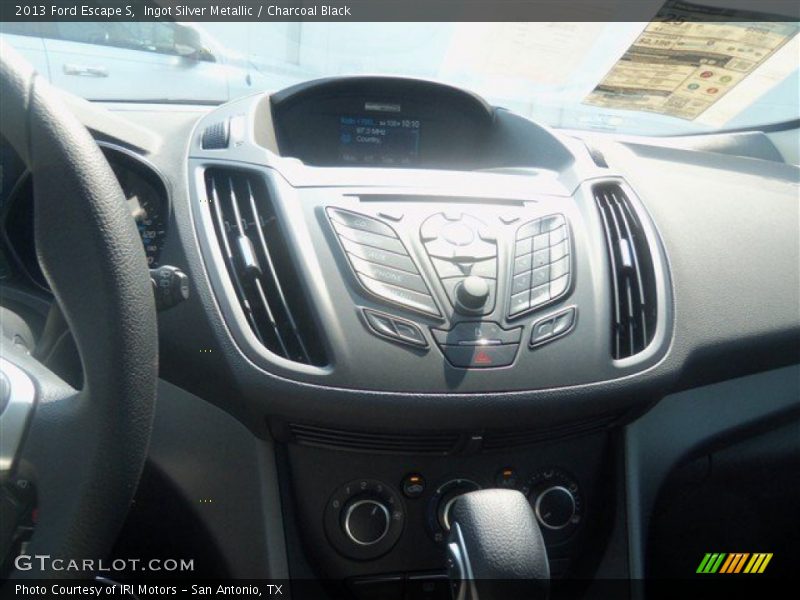 Ingot Silver Metallic / Charcoal Black 2013 Ford Escape S
