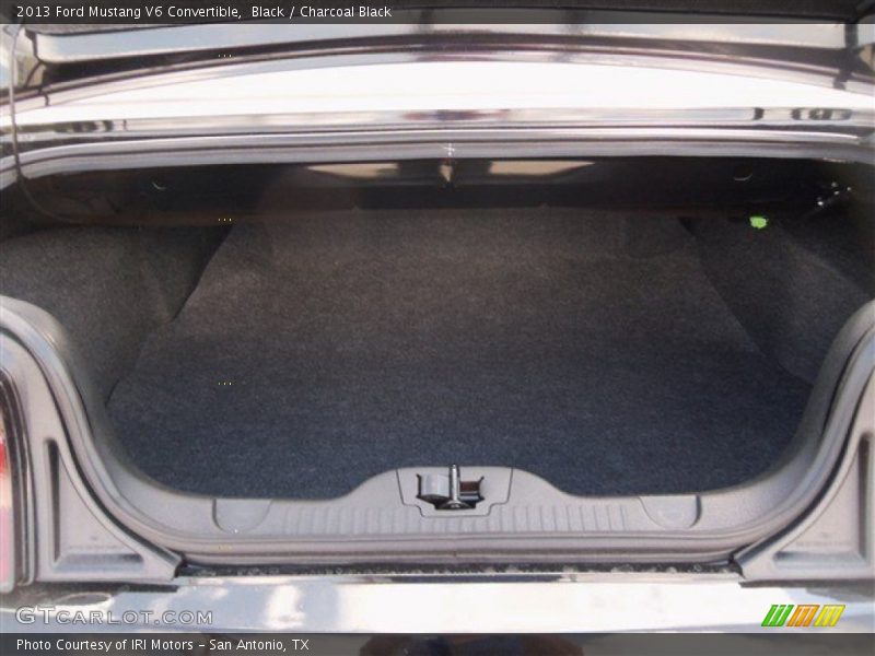  2013 Mustang V6 Convertible Trunk
