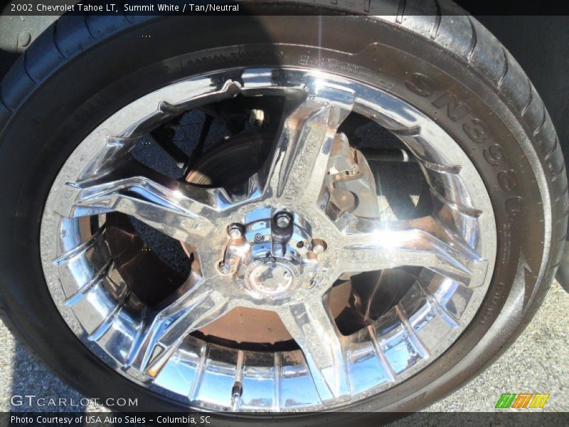 Custom Wheels of 2002 Tahoe LT