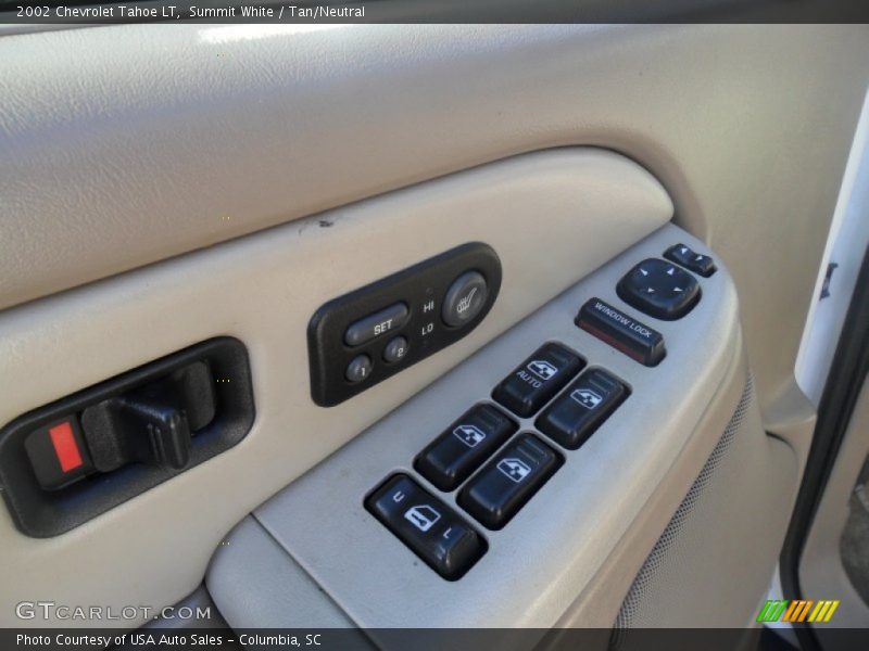Controls of 2002 Tahoe LT