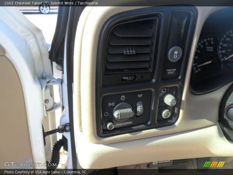 Controls of 2002 Tahoe LT