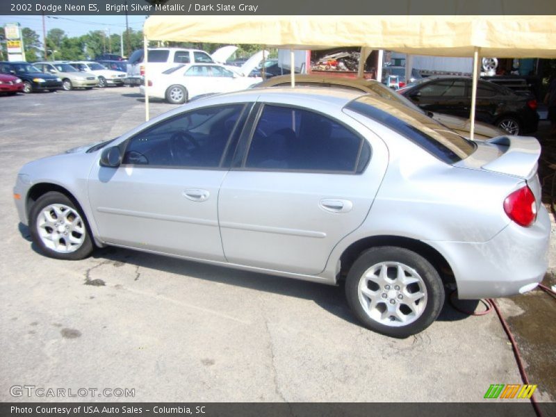 Bright Silver Metallic / Dark Slate Gray 2002 Dodge Neon ES