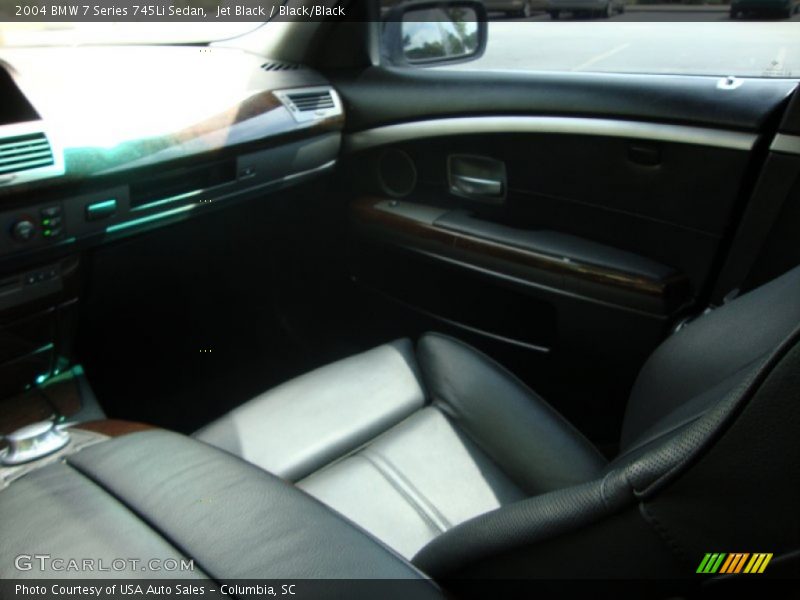 Jet Black / Black/Black 2004 BMW 7 Series 745Li Sedan