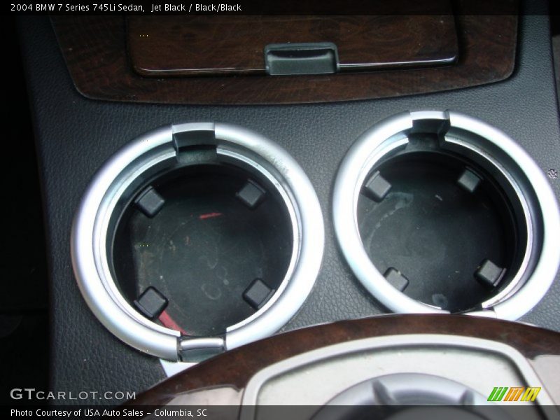Jet Black / Black/Black 2004 BMW 7 Series 745Li Sedan