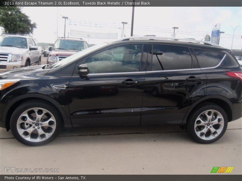 Tuxedo Black Metallic / Charcoal Black 2013 Ford Escape Titanium 2.0L EcoBoost