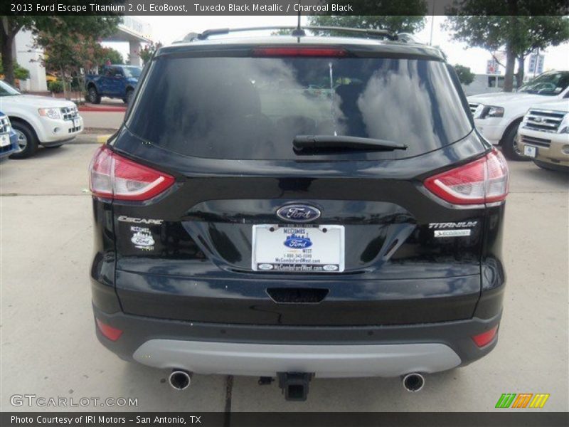 Tuxedo Black Metallic / Charcoal Black 2013 Ford Escape Titanium 2.0L EcoBoost