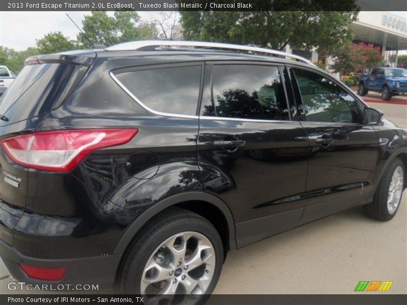 Tuxedo Black Metallic / Charcoal Black 2013 Ford Escape Titanium 2.0L EcoBoost