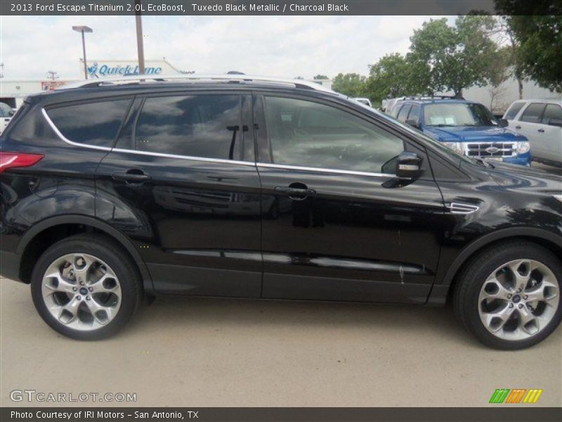 Tuxedo Black Metallic / Charcoal Black 2013 Ford Escape Titanium 2.0L EcoBoost