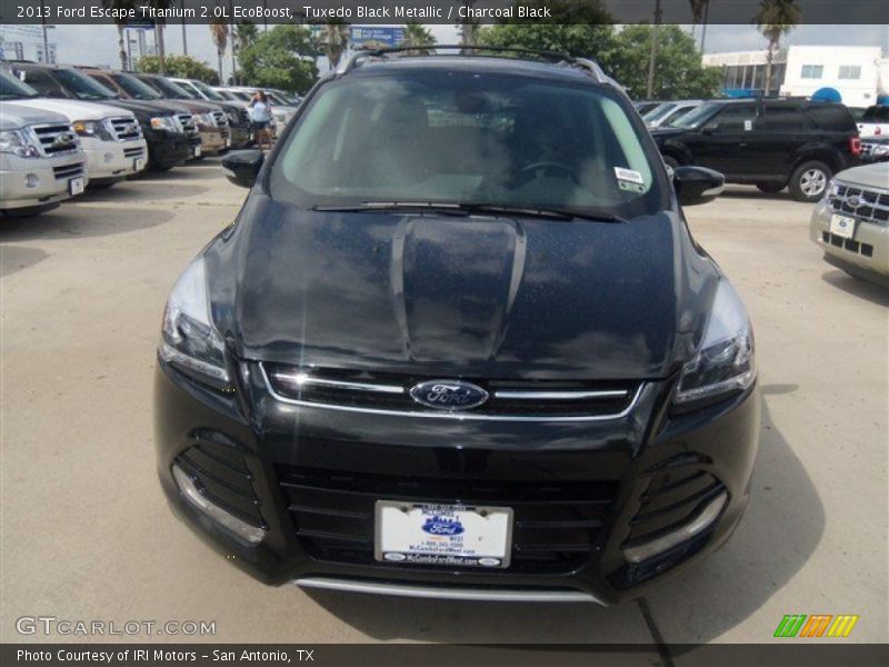 Tuxedo Black Metallic / Charcoal Black 2013 Ford Escape Titanium 2.0L EcoBoost