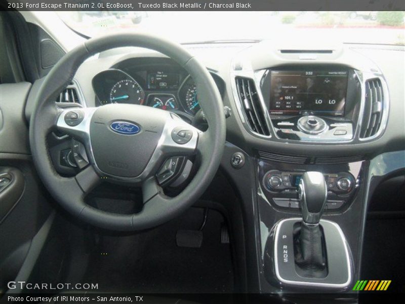 Dashboard of 2013 Escape Titanium 2.0L EcoBoost