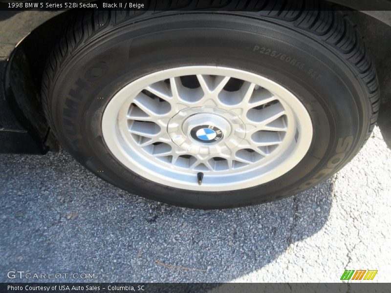 Black II / Beige 1998 BMW 5 Series 528i Sedan
