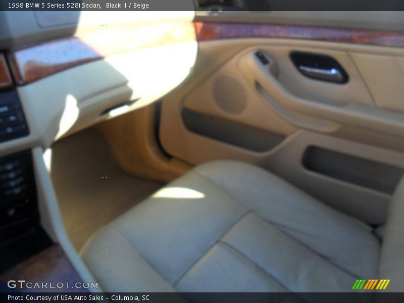 Black II / Beige 1998 BMW 5 Series 528i Sedan