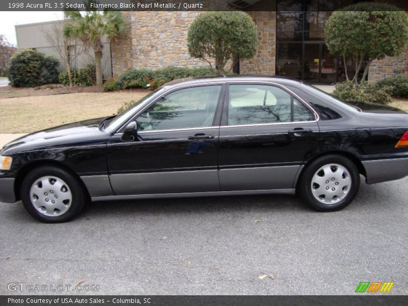 Flamenco Black Pearl Metallic / Quartz 1998 Acura RL 3.5 Sedan