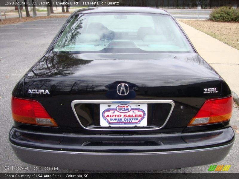 Flamenco Black Pearl Metallic / Quartz 1998 Acura RL 3.5 Sedan