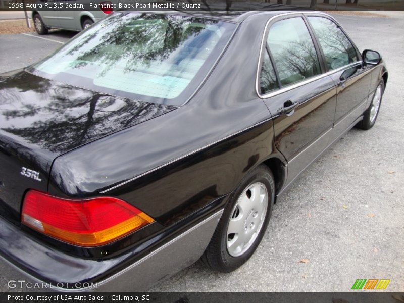 Flamenco Black Pearl Metallic / Quartz 1998 Acura RL 3.5 Sedan