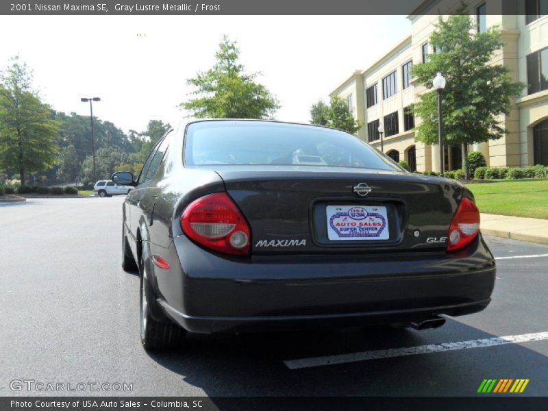 Gray Lustre Metallic / Frost 2001 Nissan Maxima SE