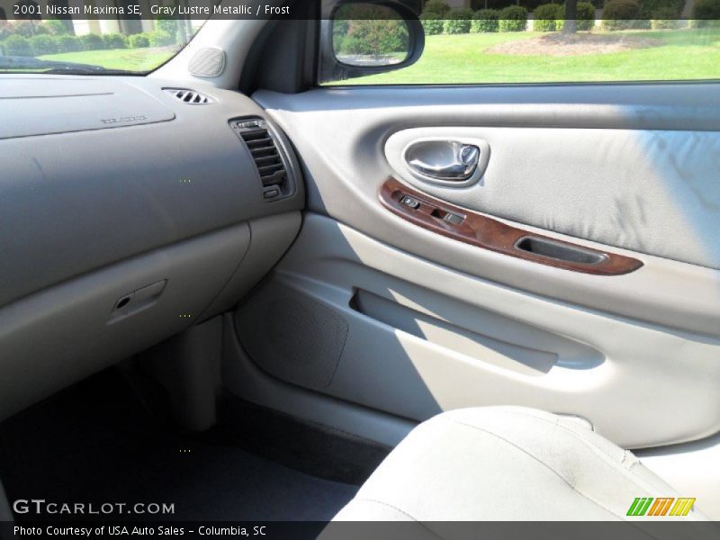 Gray Lustre Metallic / Frost 2001 Nissan Maxima SE
