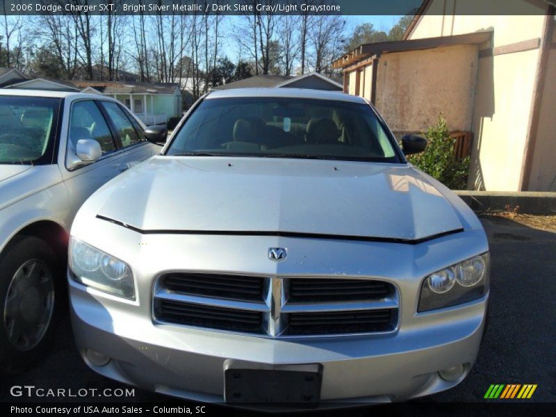Bright Silver Metallic / Dark Slate Gray/Light Graystone 2006 Dodge Charger SXT