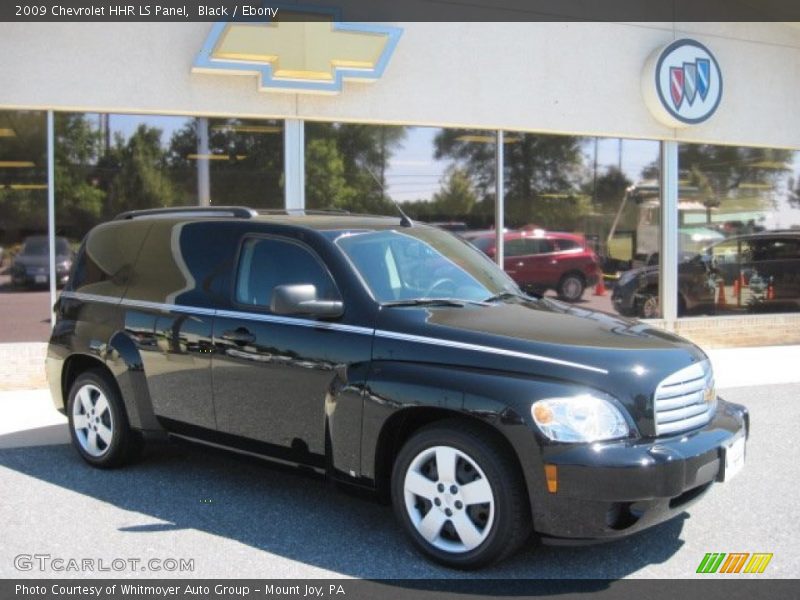 Black / Ebony 2009 Chevrolet HHR LS Panel
