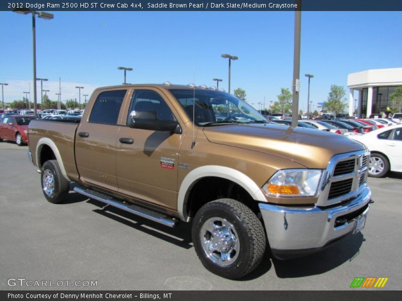 Front 3/4 View of 2012 Ram 2500 HD ST Crew Cab 4x4