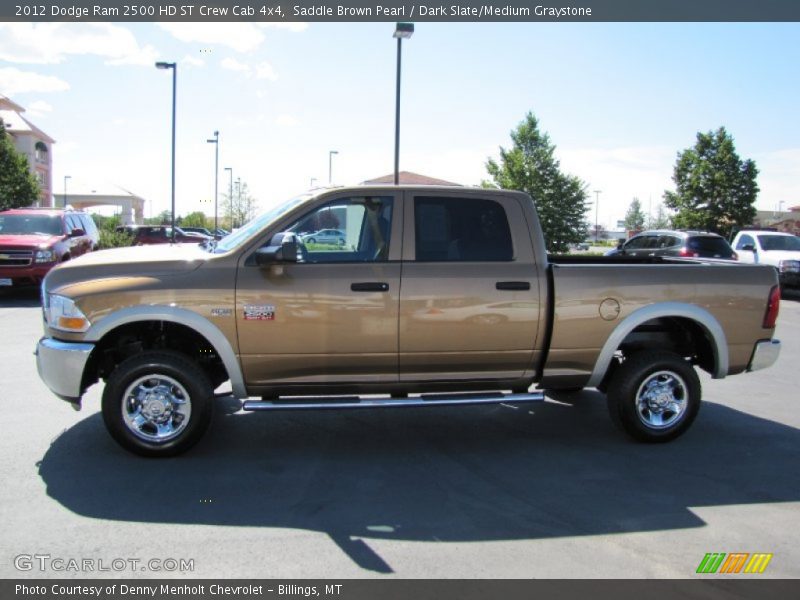 Saddle Brown Pearl / Dark Slate/Medium Graystone 2012 Dodge Ram 2500 HD ST Crew Cab 4x4