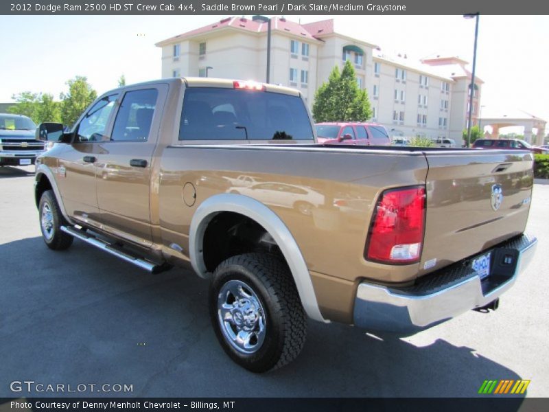 Saddle Brown Pearl / Dark Slate/Medium Graystone 2012 Dodge Ram 2500 HD ST Crew Cab 4x4