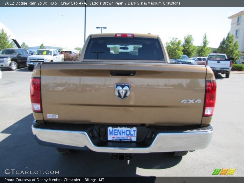 Saddle Brown Pearl / Dark Slate/Medium Graystone 2012 Dodge Ram 2500 HD ST Crew Cab 4x4