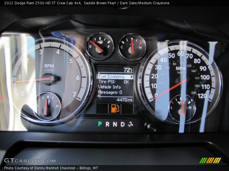 Saddle Brown Pearl / Dark Slate/Medium Graystone 2012 Dodge Ram 2500 HD ST Crew Cab 4x4